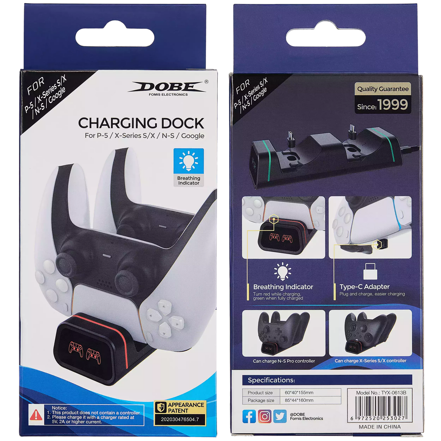 Multi-Platform Controller Charging For PlayStation 5 | Xbox Series X|S | Nintendo Switch