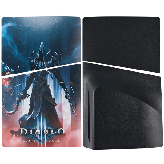 PS5 SLIM Faceplate Panel Cover 4-Piece Set (Disc Edition) Diablo Reaper of Souls