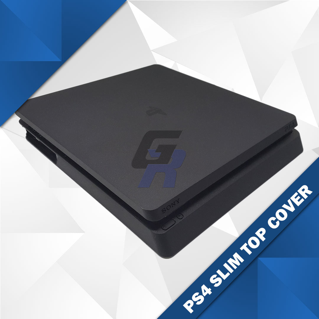 OEM PS4 Slim Console Top Housing Enclosure Shell Case Cover (Black)