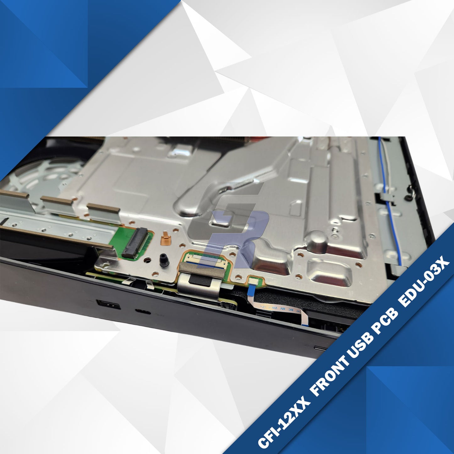 PS5 Replacement Front USB/USB-C Port Board & Ribbon Cable for CFI-12XX