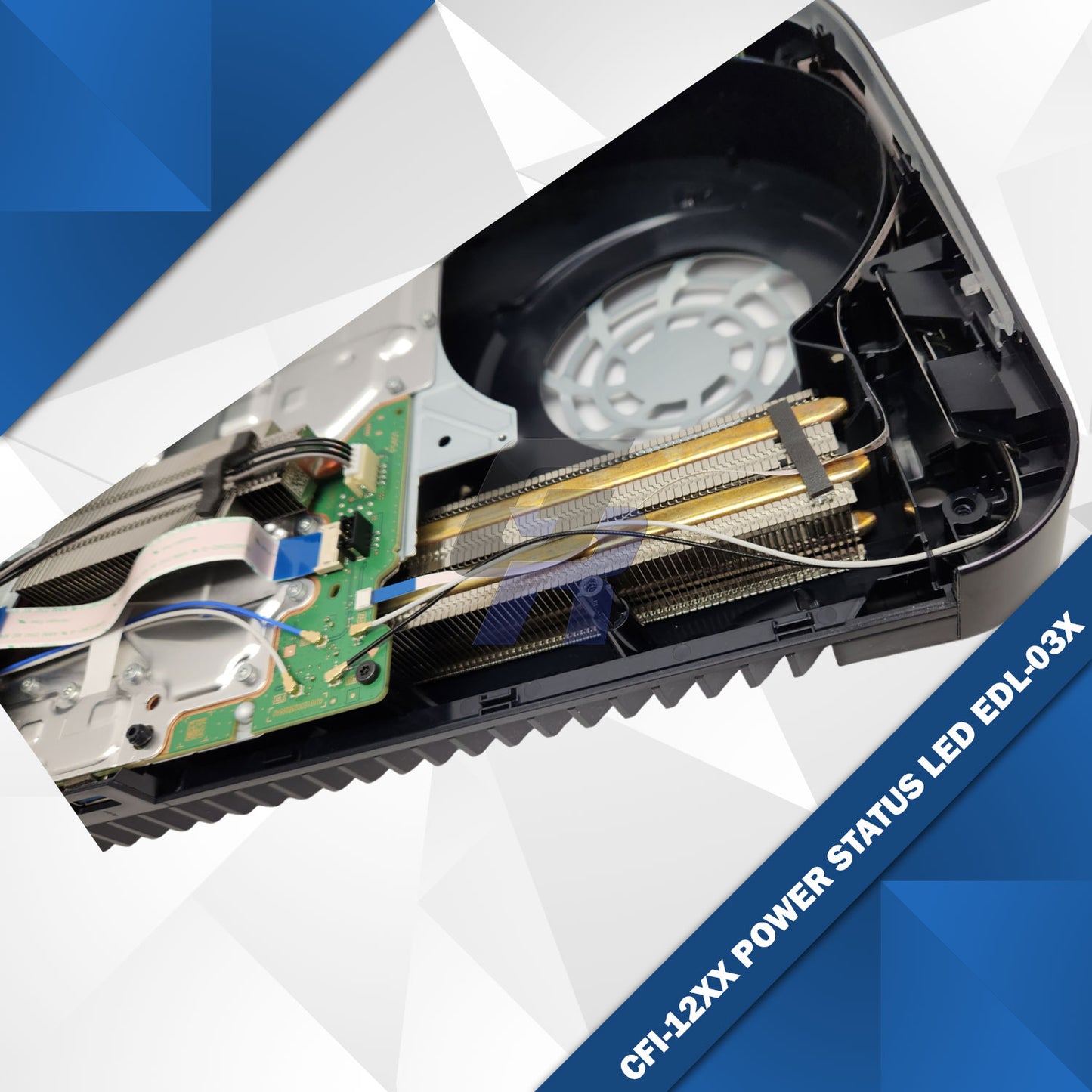 PS5 Power LED Replacement Indicator Light Board w/ Ribbon Cable for CFI-12XX