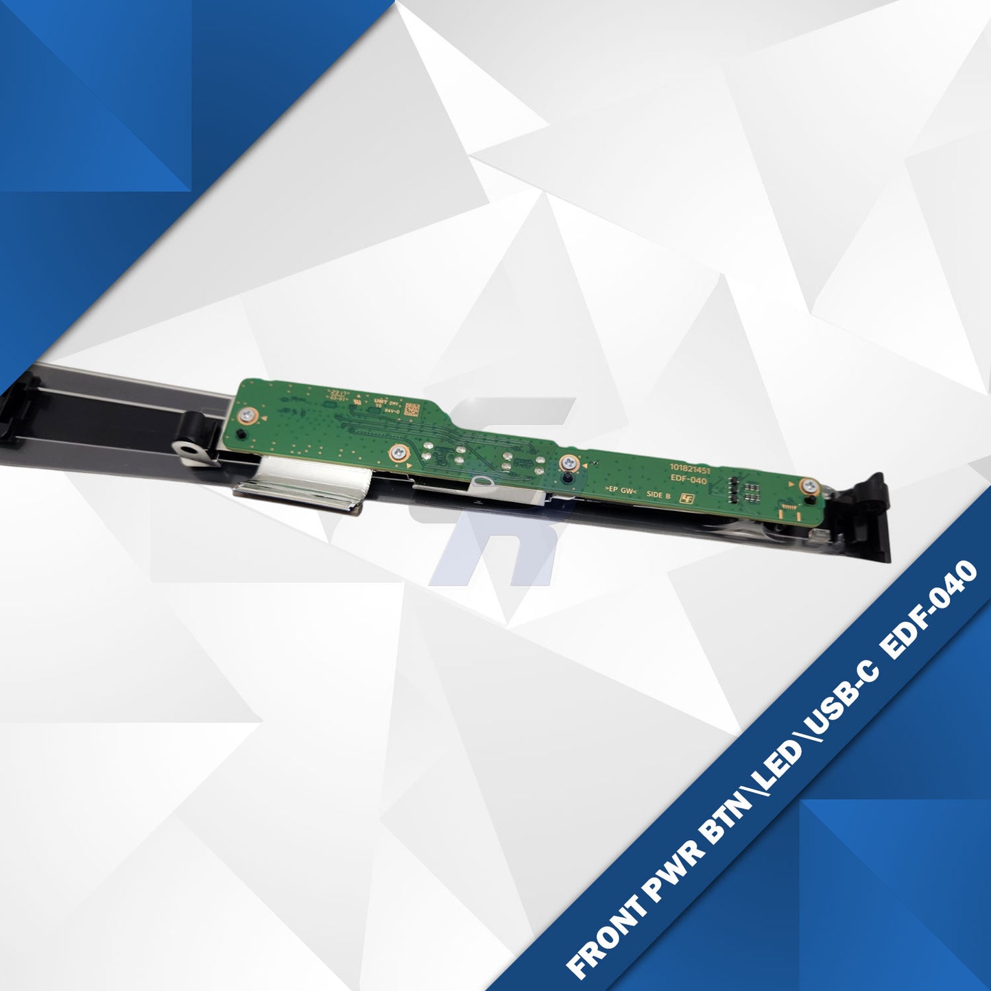 PS5 SLIM Front Power Button & LED USB-C Port Board w/ Ribbon Cable for CFI-20XX