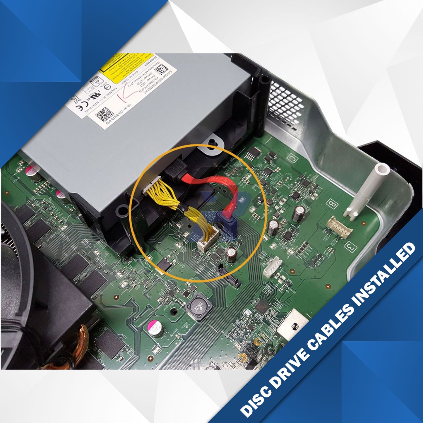 Xbox ONE Original OEM Optical Disc Drive Data & Power Cable Set