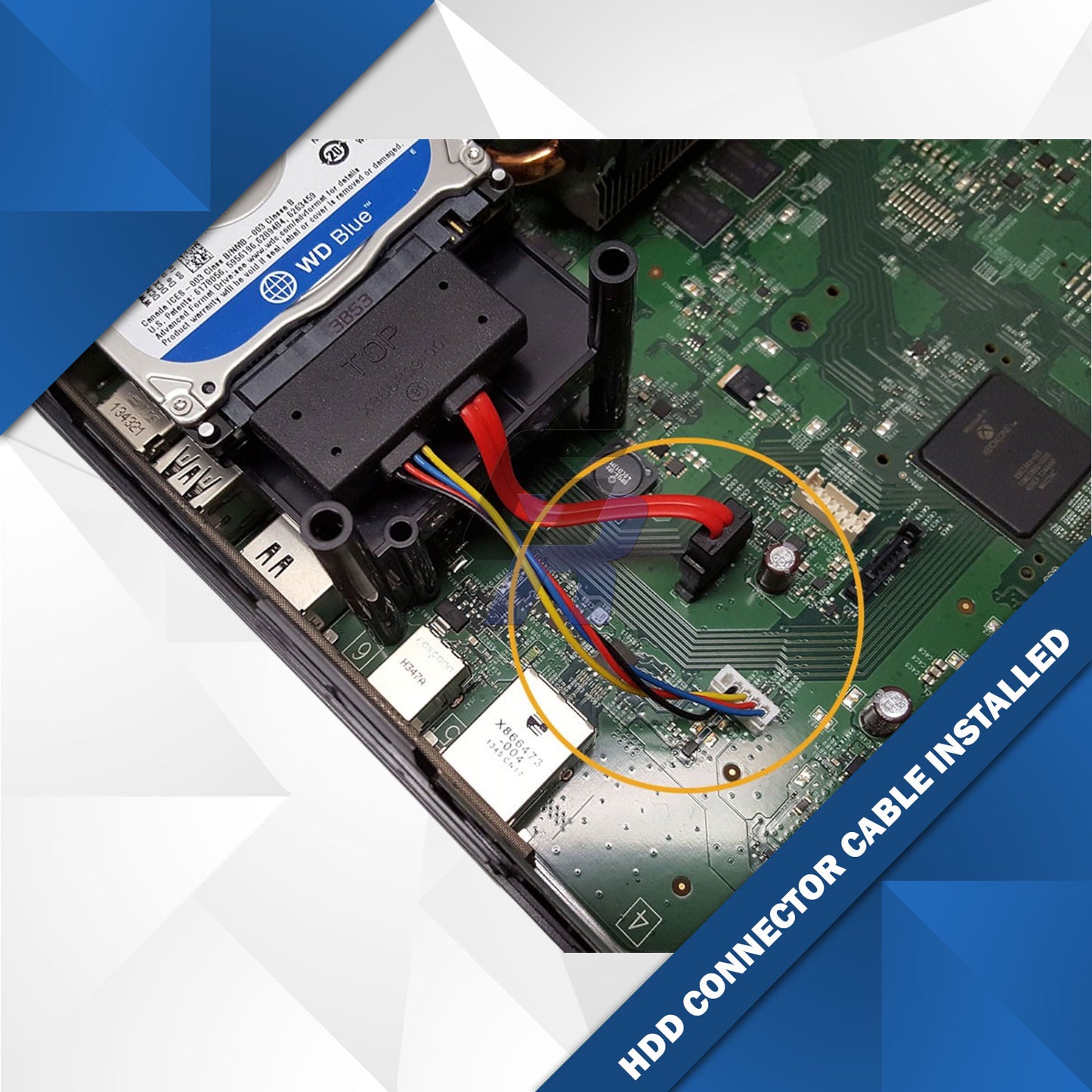 Xbox ONE Original OEM Hard Drive HDD Connector Power SATA Cable