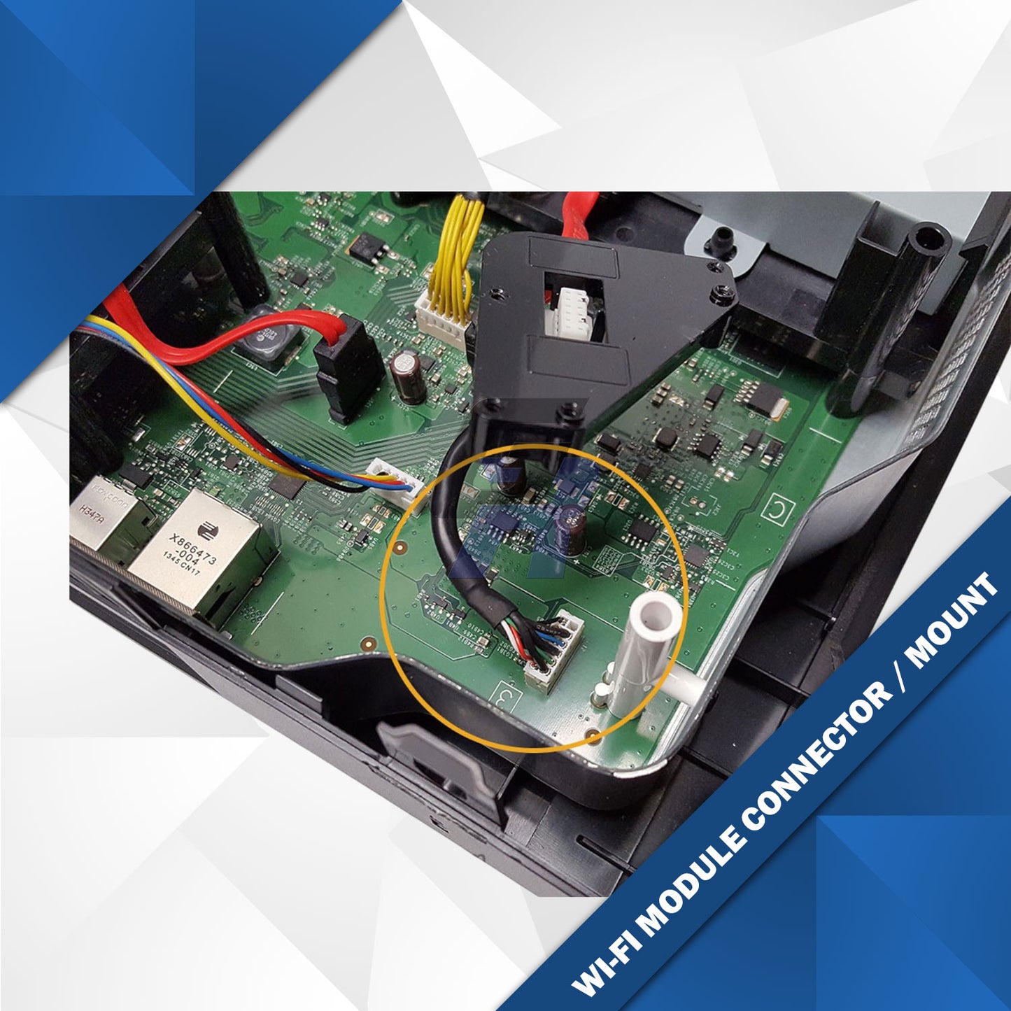 Xbox ONE Original OEM Internal Wi-Fi Bluetooth Module Connector Cable Mount