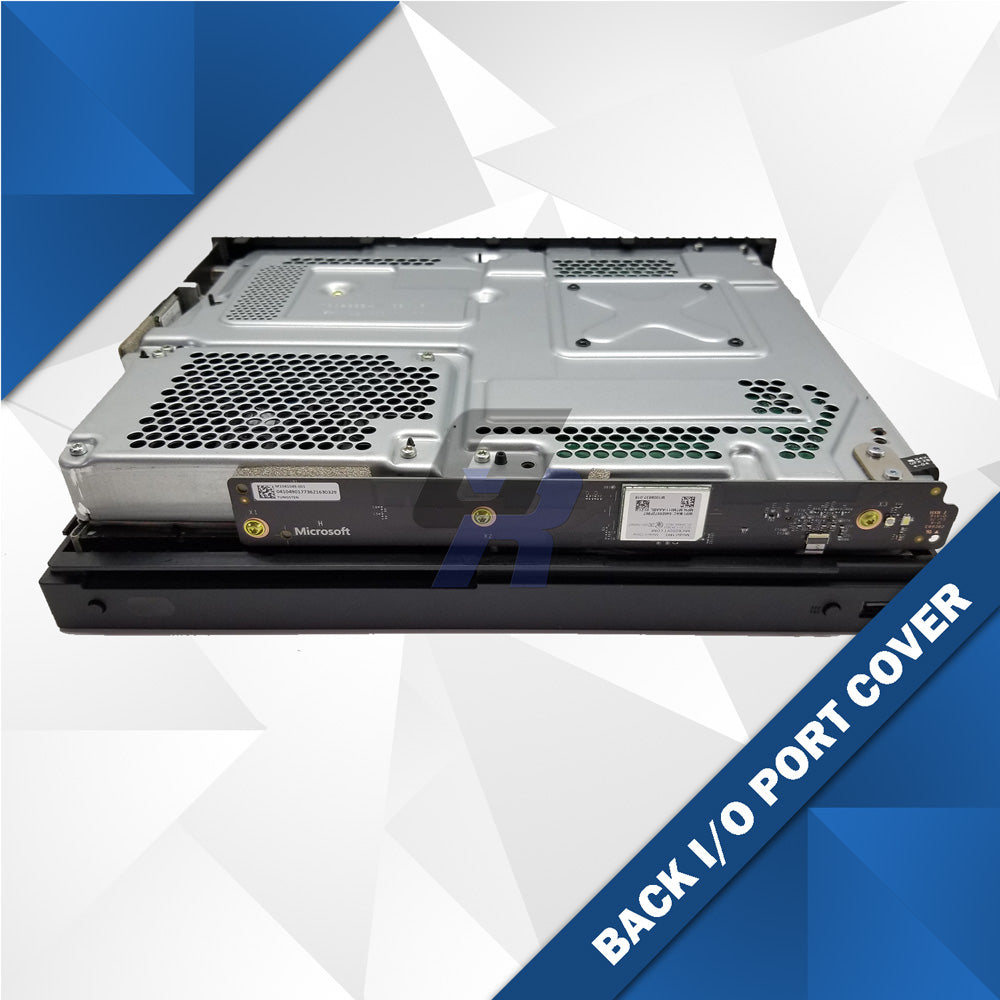 Xbox ONE X Back Port I/O Cover Inner Metal Frame Housing