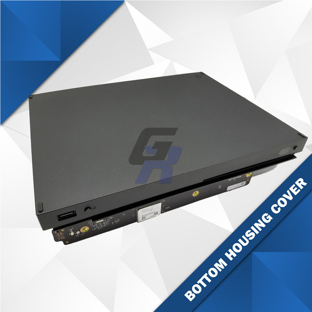 Xbox ONE X Replacement Bottom Housing Shell Case Cover Enclosure Black