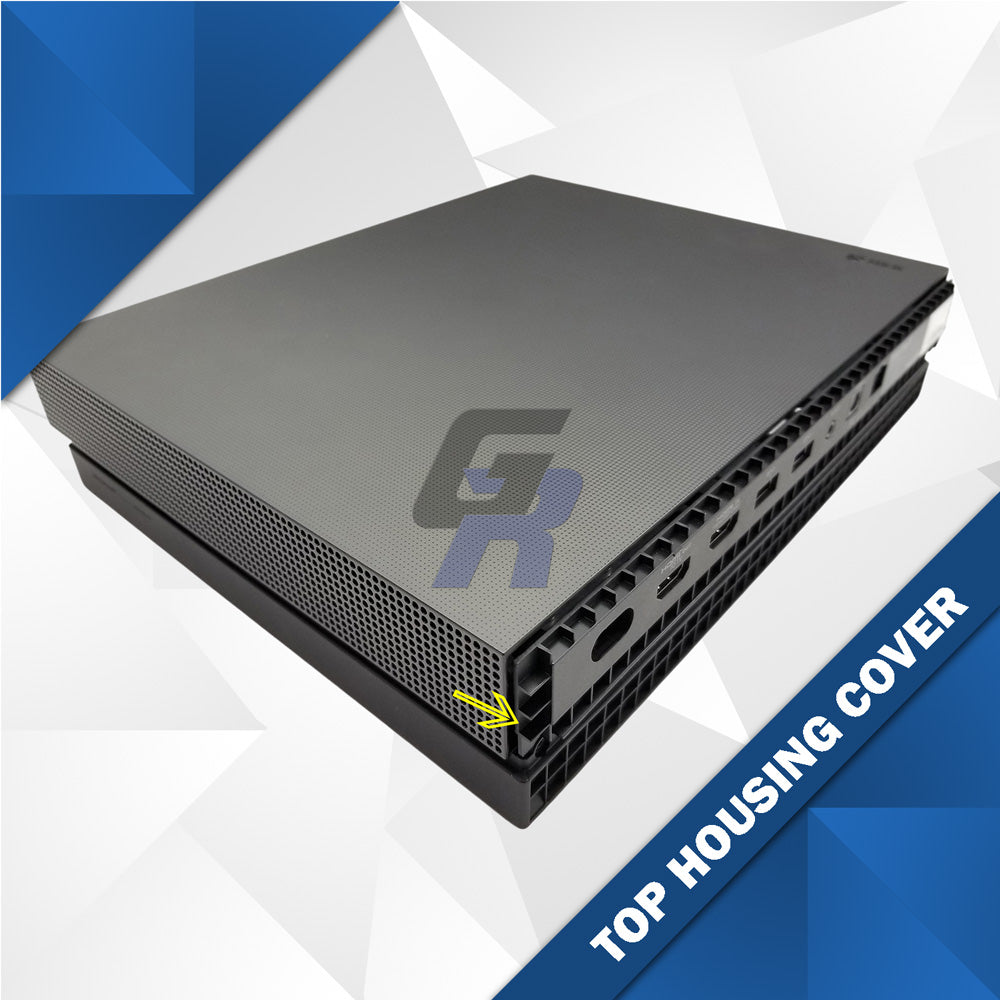 Xbox ONE X Replacement TOP Housing Shell Case Cover Enclosure Black