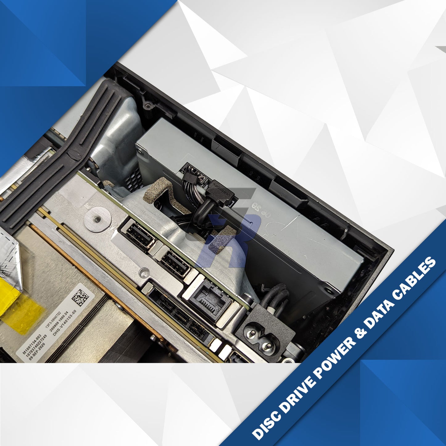 Xbox Series X Replacement Blu-Ray Optical Disc Drive Data & Power Cables