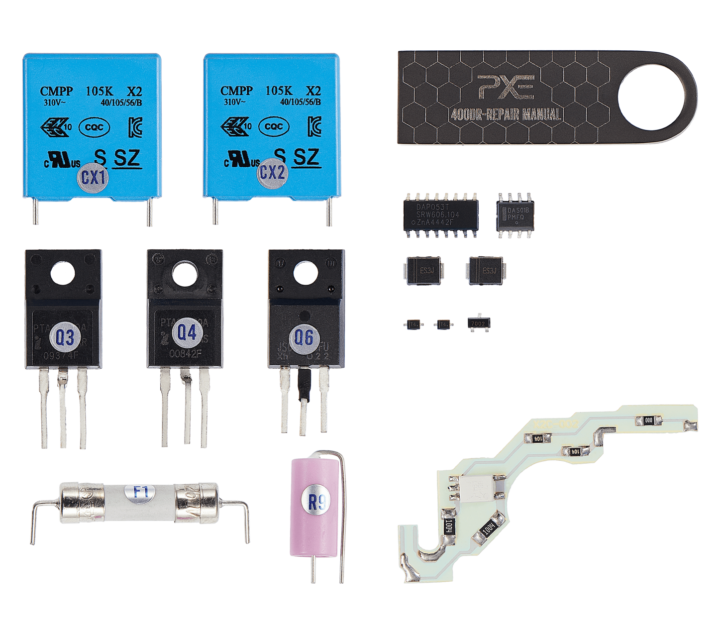 PS5 PSU Power Supply 9-Piece Premium Repair Kit for ADP-400DR / ADP-400ER