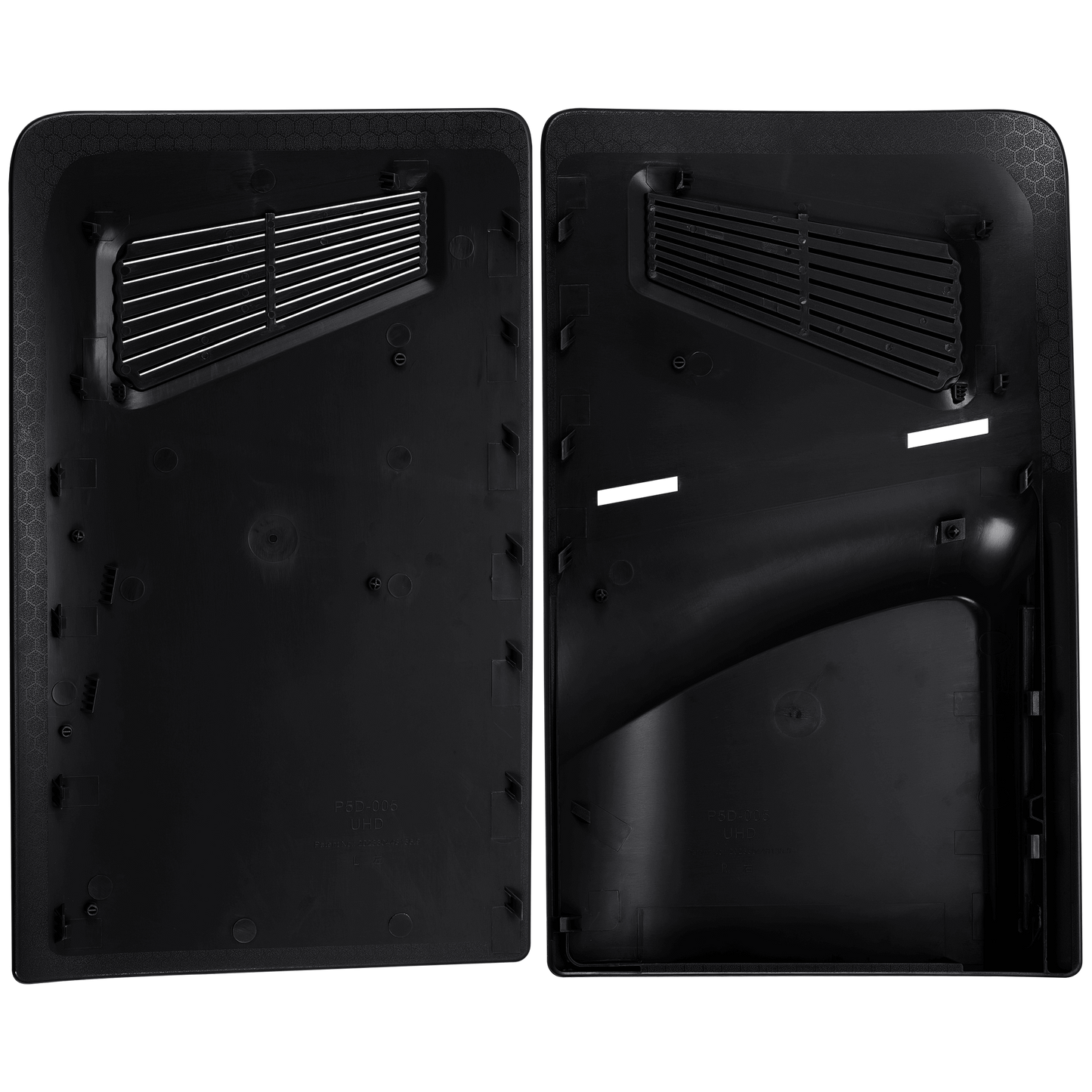 PlayStation 5 PS5 SLIM Console Faceplate Panel Shell Covers For Disc Edition (Black)