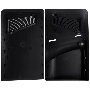 PlayStation 5 PS5 SLIM Console Faceplate Panel Shell Covers For Disc Edition (Black)