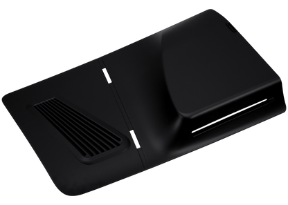 PlayStation 5 PS5 SLIM Console Faceplate Panel Shell Covers For Disc Edition (Black)
