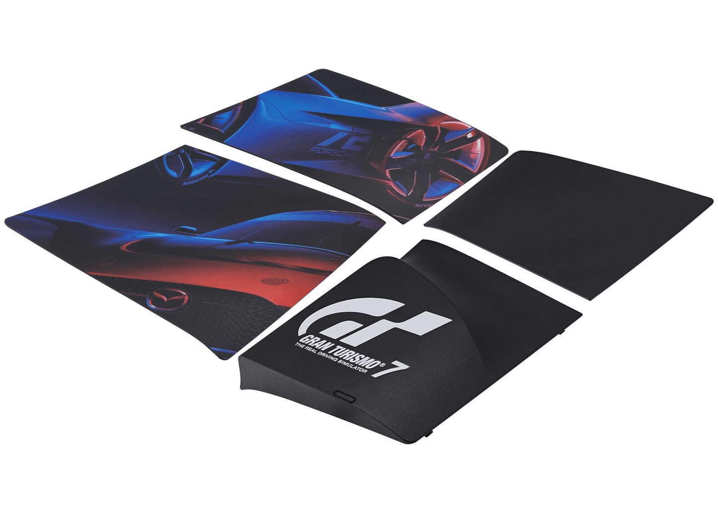 PS5 SLIM Faceplate Panel Cover 4-Piece Set (Disc Edition) Gran Turismo 7