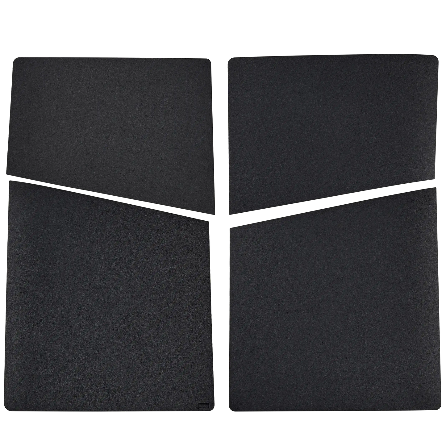 PlayStation 5 PS5 SLIM Faceplate Panel Covers (Top & Bottom) For Digital Edition (Black)