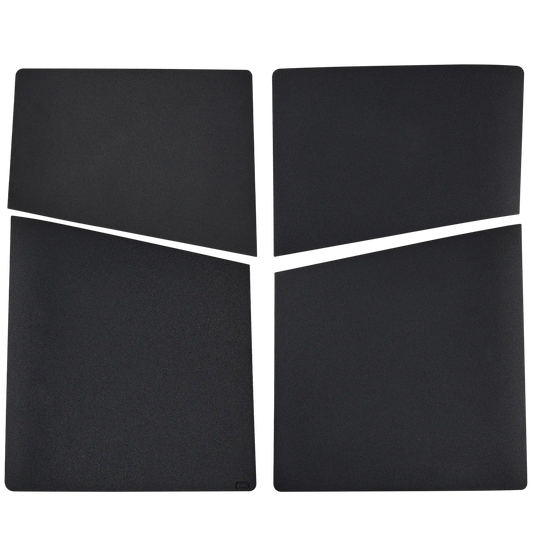 PlayStation 5 PS5 SLIM Faceplate Panel Covers (Top & Bottom) For Digital Edition (Black)