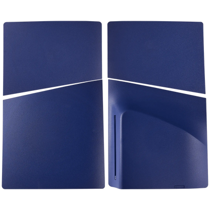 PlayStation 5 PS5 SLIM Faceplate Cover Panels (Top & Bottom) For Disc Edition (Deep Purple Blue)