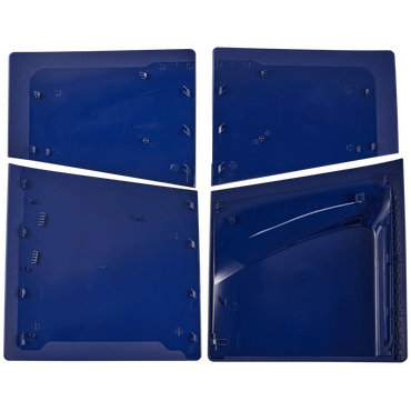 PlayStation 5 PS5 SLIM Faceplate Cover Panels (Top & Bottom) For Disc Edition (Deep Purple Blue)