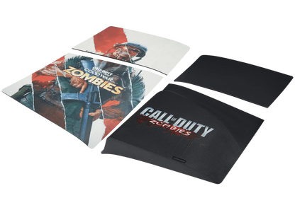 PS5 SLIM Faceplate Panel Cover 4-Piece Set (Disc Edition) Black Ops Cold War Zombies
