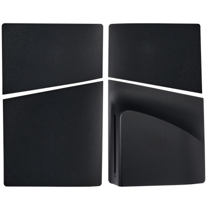 PlayStation 5 PS5 SLIM Faceplate Cover Panels (Top & Bottom) For Disc Edition (Black)