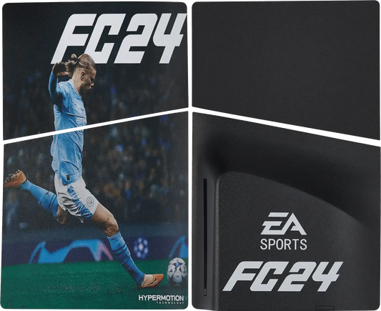 PS5 SLIM Faceplate Panel Cover 4-Piece Set (Disc Edition) FIFA FC24