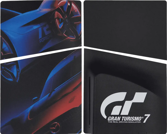 PS5 SLIM Faceplate Panel Cover 4-Piece Set (Disc Edition) Gran Turismo 7