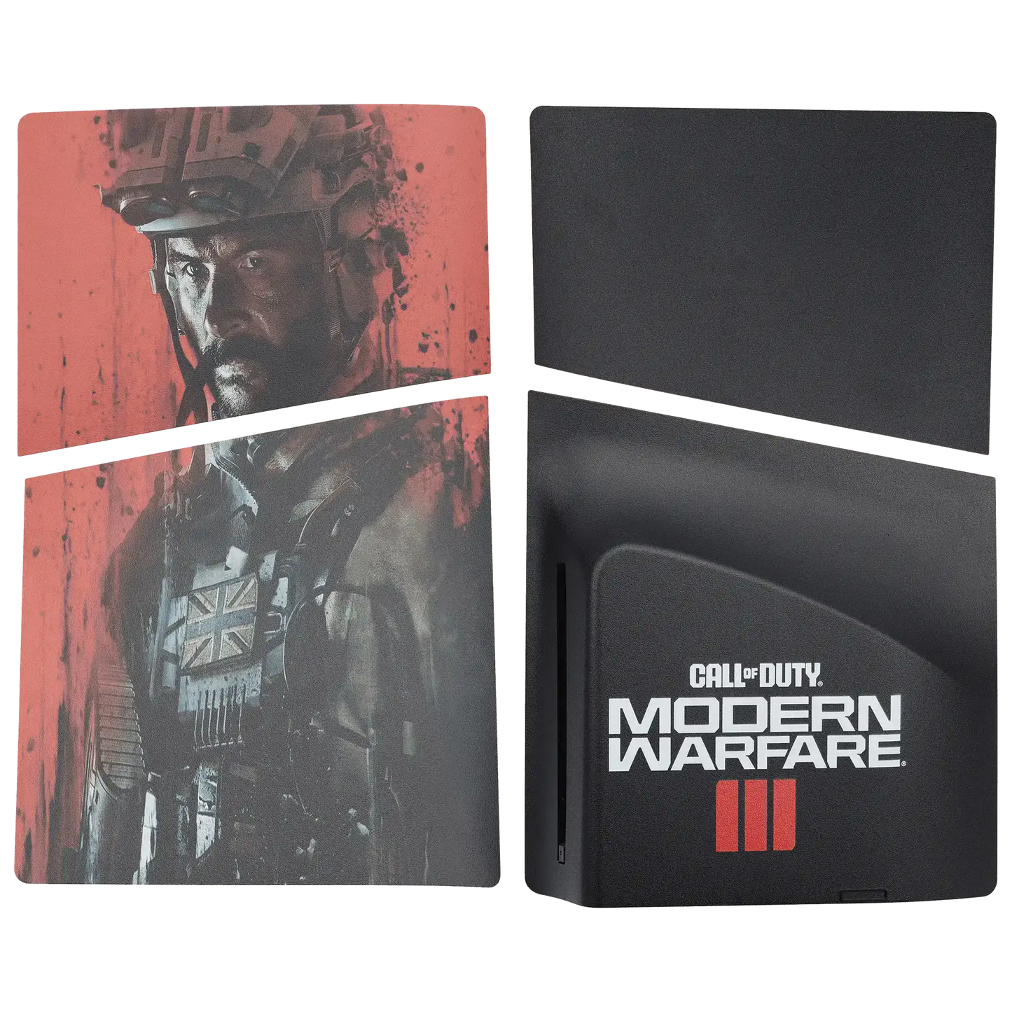 PS5 SLIM Faceplate Panel Cover 4-Piece Set (Disc Edition) Modern Warfare III