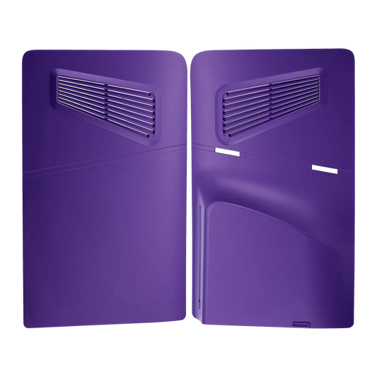 PlayStation 5 PS5 SLIM Console Faceplate Panel Shell Covers For Disc Edition (Purple)