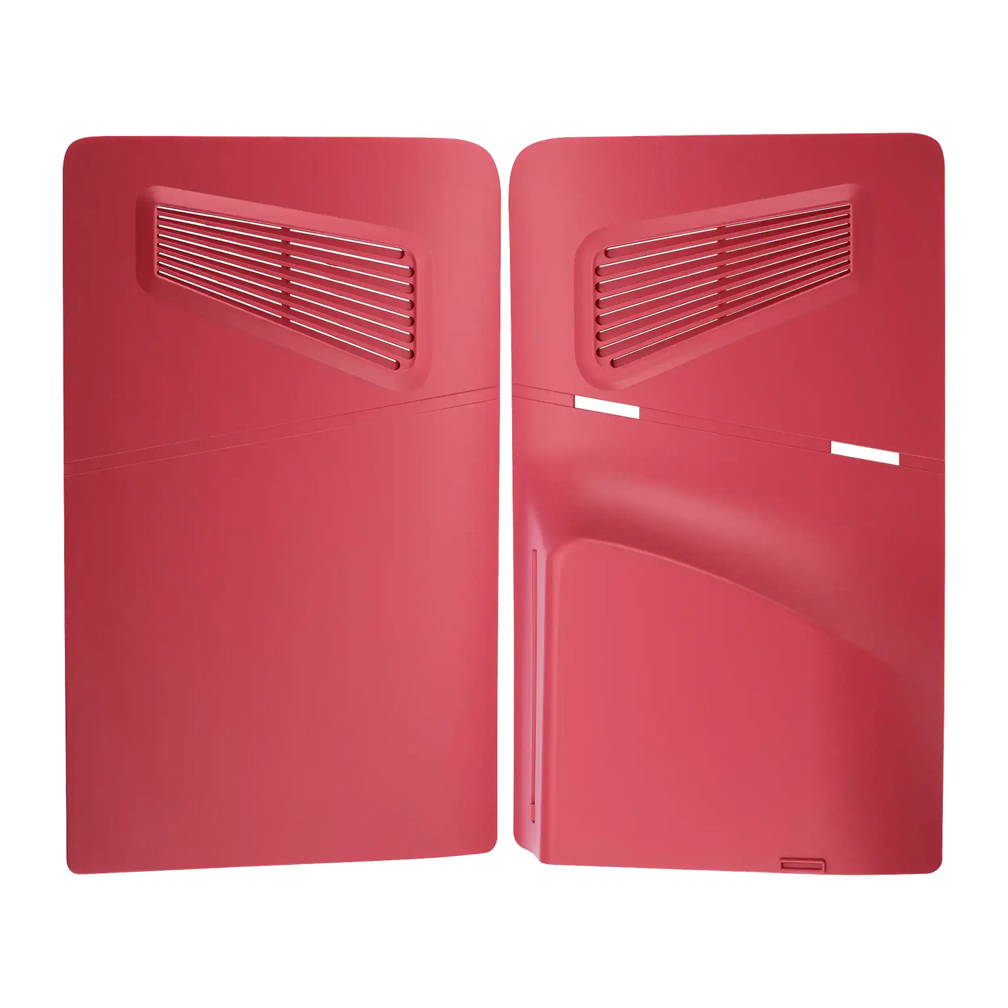 PlayStation 5 PS5 SLIM Console Faceplate Panel Shell Covers For Disc Edition (Rose Red)
