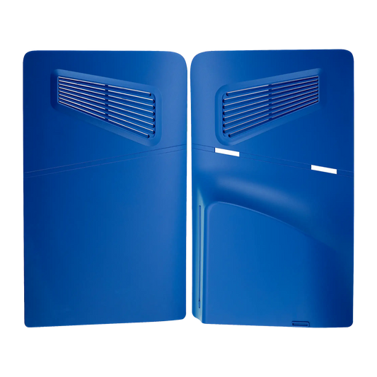 PlayStation 5 PS5 SLIM Console Faceplate Panel Shell Covers For Disc Edition (Blue)