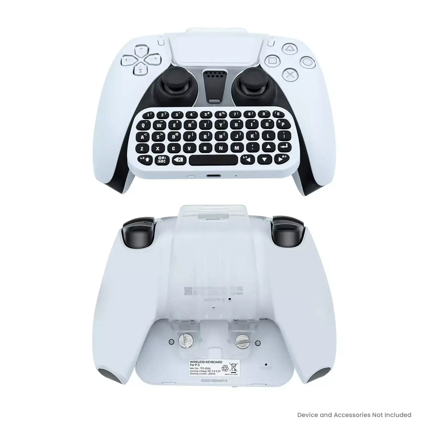 Wireless Bluetooth Keyboard For PlayStation 5 PS5 Controllers