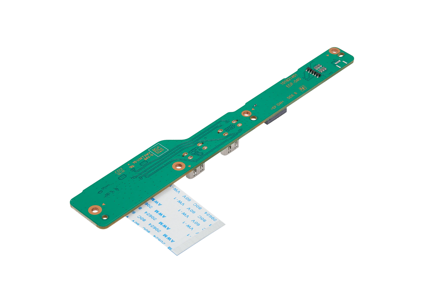 PS5 SLIM Front Power Button & LED USB-C Port Board w/ Ribbon Cable for CFI-20XX