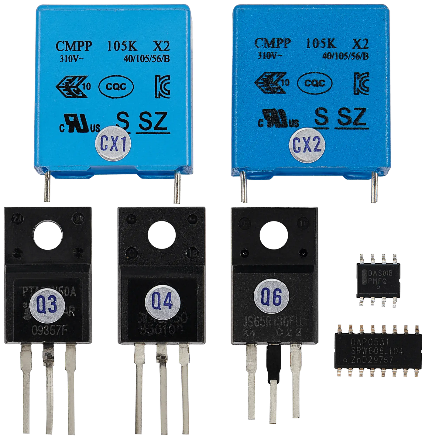 PS5 Power Supply PSU Repair Kit for ADP-400DR / ADP-400ER (7 Pieces)