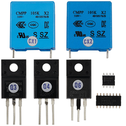 PS5 Power Supply PSU Repair Kit for ADP-400DR / ADP-400ER (7 Pieces)