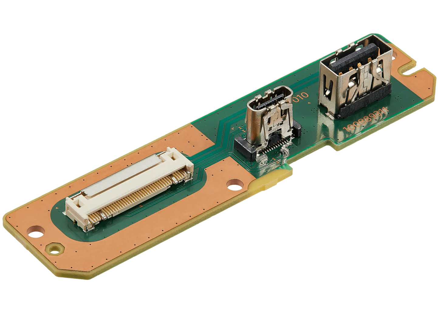 PS5 Replacement Front USB/USB-C Port Board (EDU-01X 02X) w/ Ribbon Cable