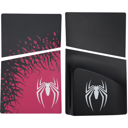 PS5 SLIM Faceplate Panel Cover 4-Piece Set (Disc Edition) Spider-Man