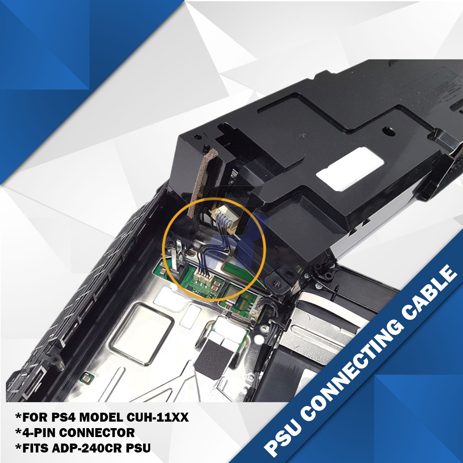 PS4 Original OEM Internal 4 pin Power Supply ADP 240CR Connector Cab PS4 Original OEM Internal 4 pin Power Supply ADP 240CR Connector Cab