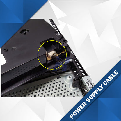 PS4 SLIM OEM Internal 4-pin Power Supply Connector Cable Replacement for CUH-20XX