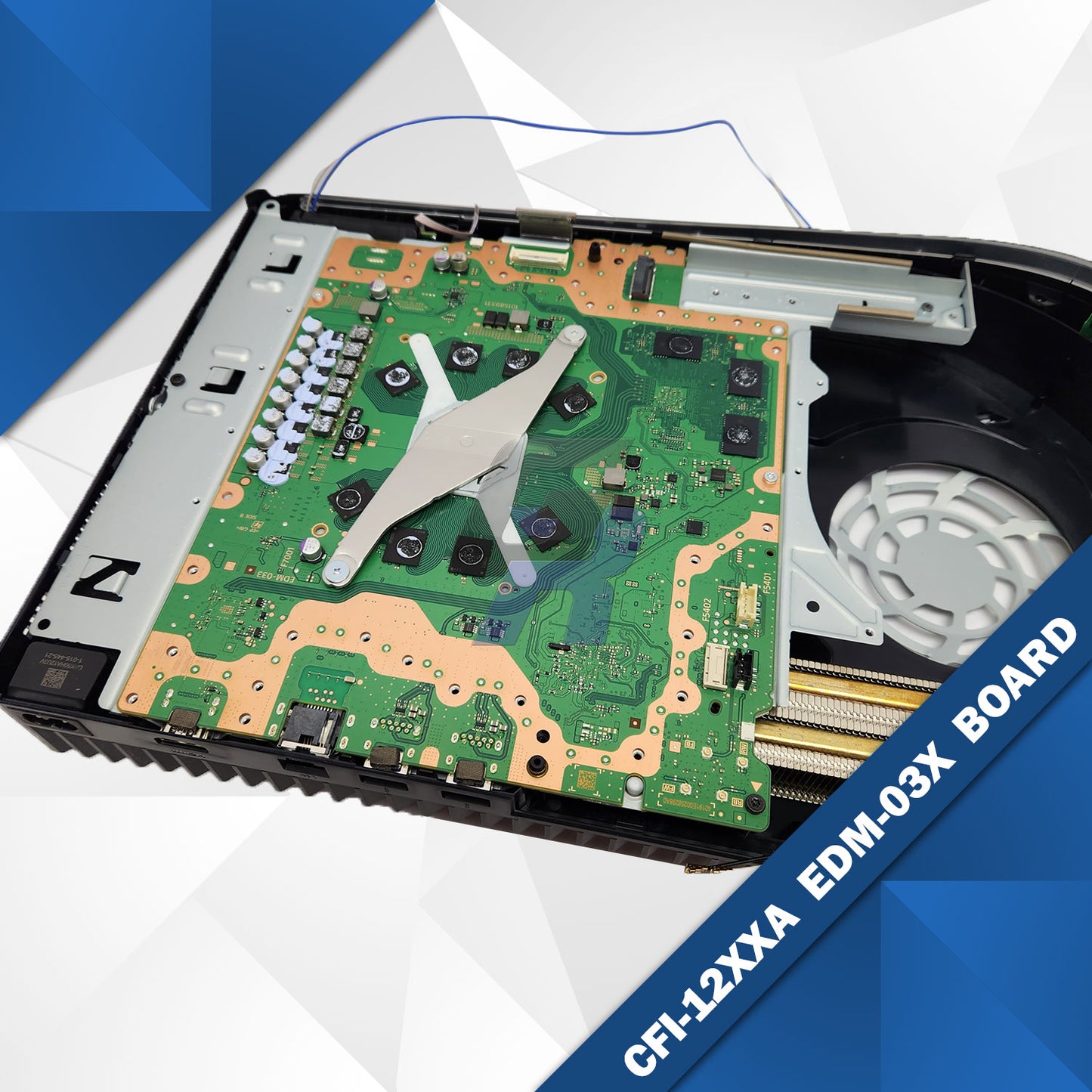 PS5 Replacement Motherboard Main Logic Board EDM-03X w/ matching PCB for CFI-12XXA