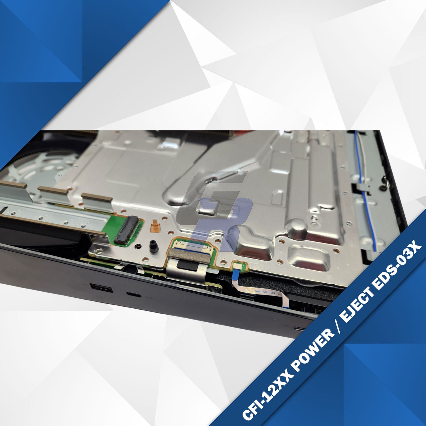 PS5 Replacement Front Power & Eject Button Board w/ Ribbon Cable for CFI-12XX