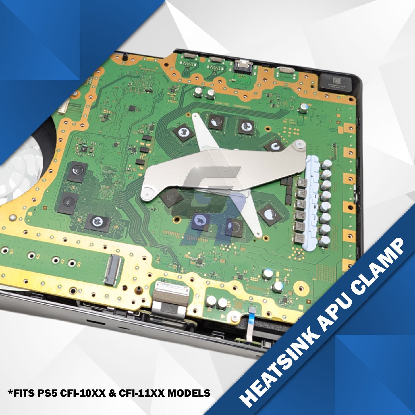 PS5 APU Processor Heatsink Clamp Bracket Replacement Set for CFI-10XX/11XX