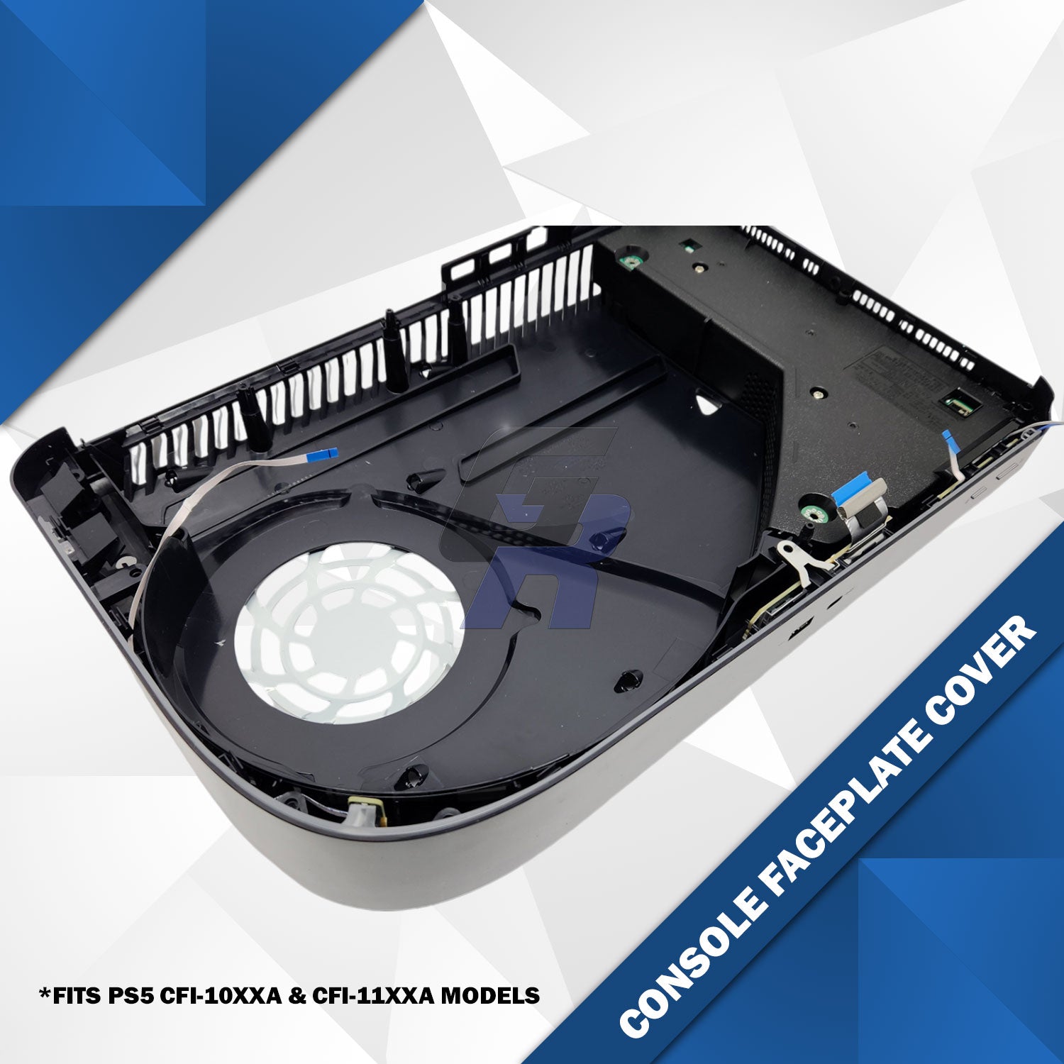 PS5 Replacement Middle Housing Cover Glossy Faceplate (Disc