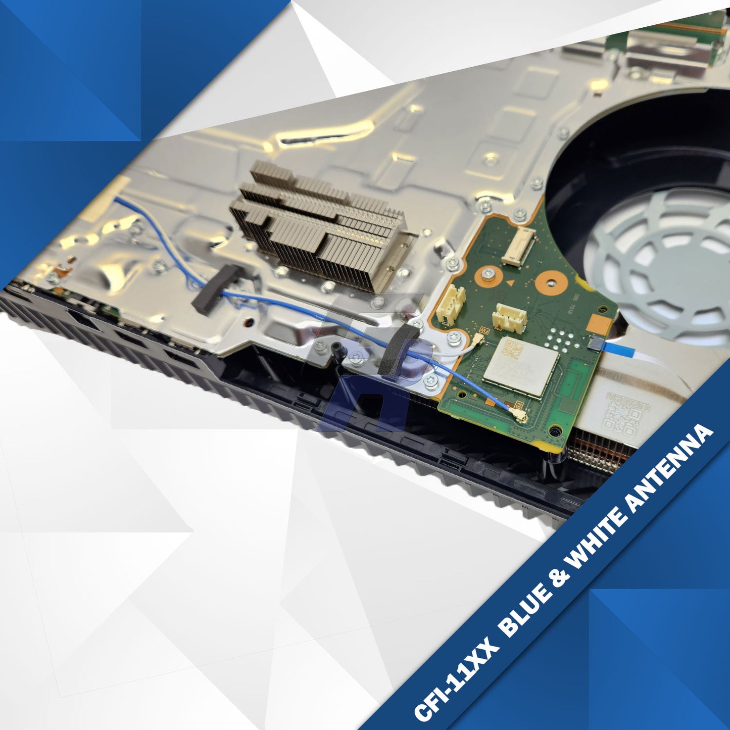 PS5 Replacement Internal Wi-Fi Bluetooth Accessory Antenna (Blue & White)