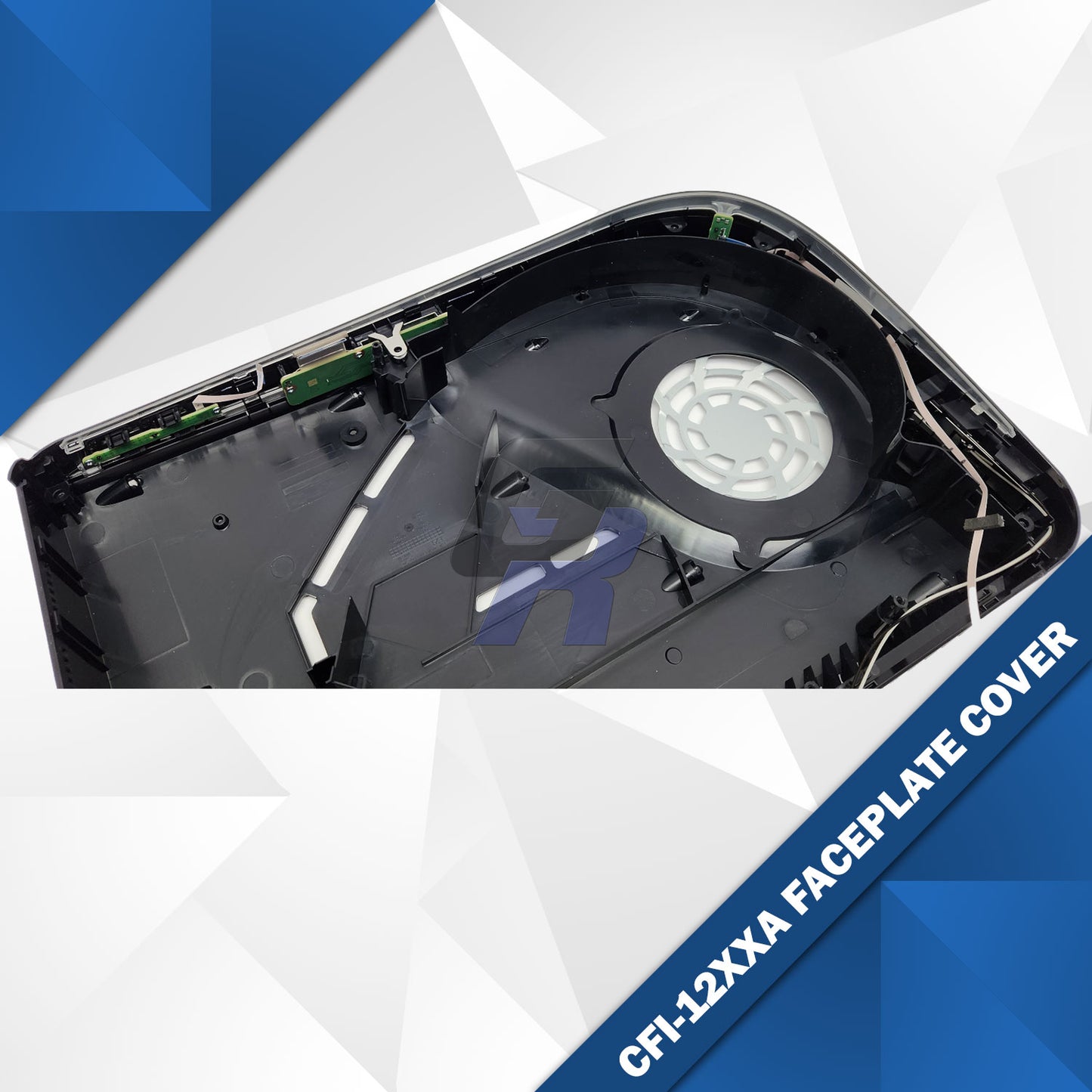 PS5 Replacement Middle Housing Cover Glossy Faceplate (Disc Edition) for CFI-12XX