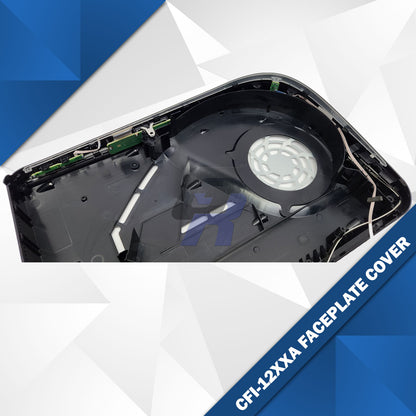 PS5 Replacement Middle Housing Cover Glossy Faceplate (Disc Edition) for CFI-12XX