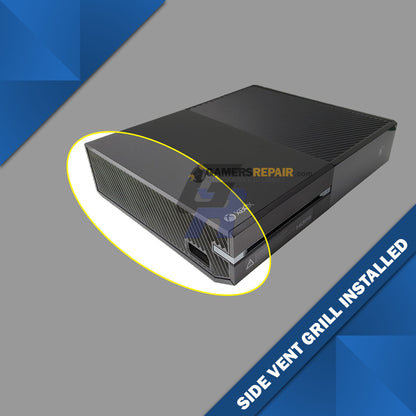Xbox ONE Original OEM Side Console Grill Vent Cover (Black)