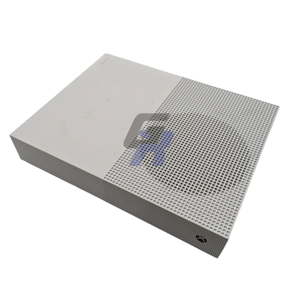 Xbox ONE S ALL DIGITAL Top Housing Shell Case Cover Enclosure (White, ACCEPTABLE)