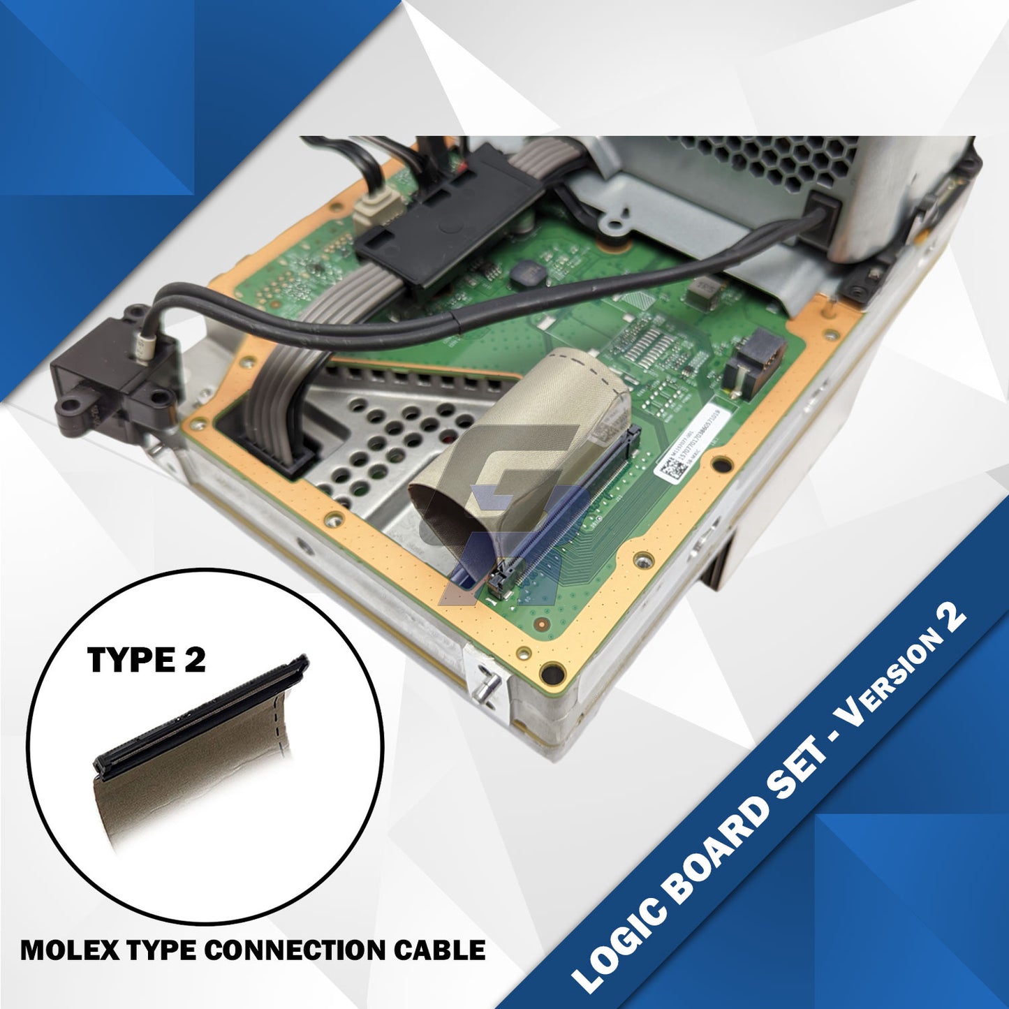 Xbox Series X Replacement Logic Board Motherboard Set (V2, Type 2) w/ SSD